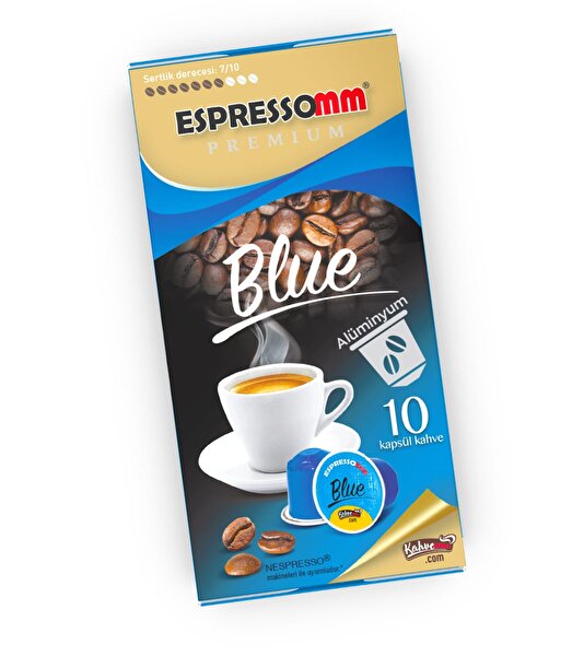 Picture of Espressomm Blue Nespresso Compatible Coffee Capsul - Aluminium